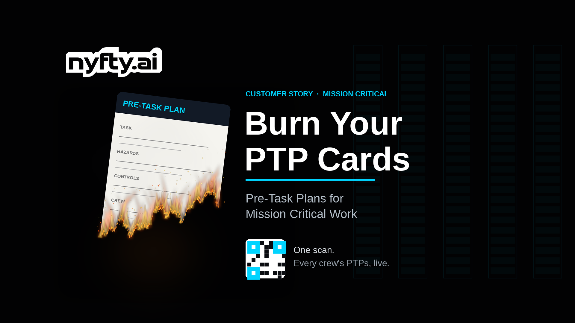 Burn Your PTP Cards: Pre-Task Plans for Mission Critical Work